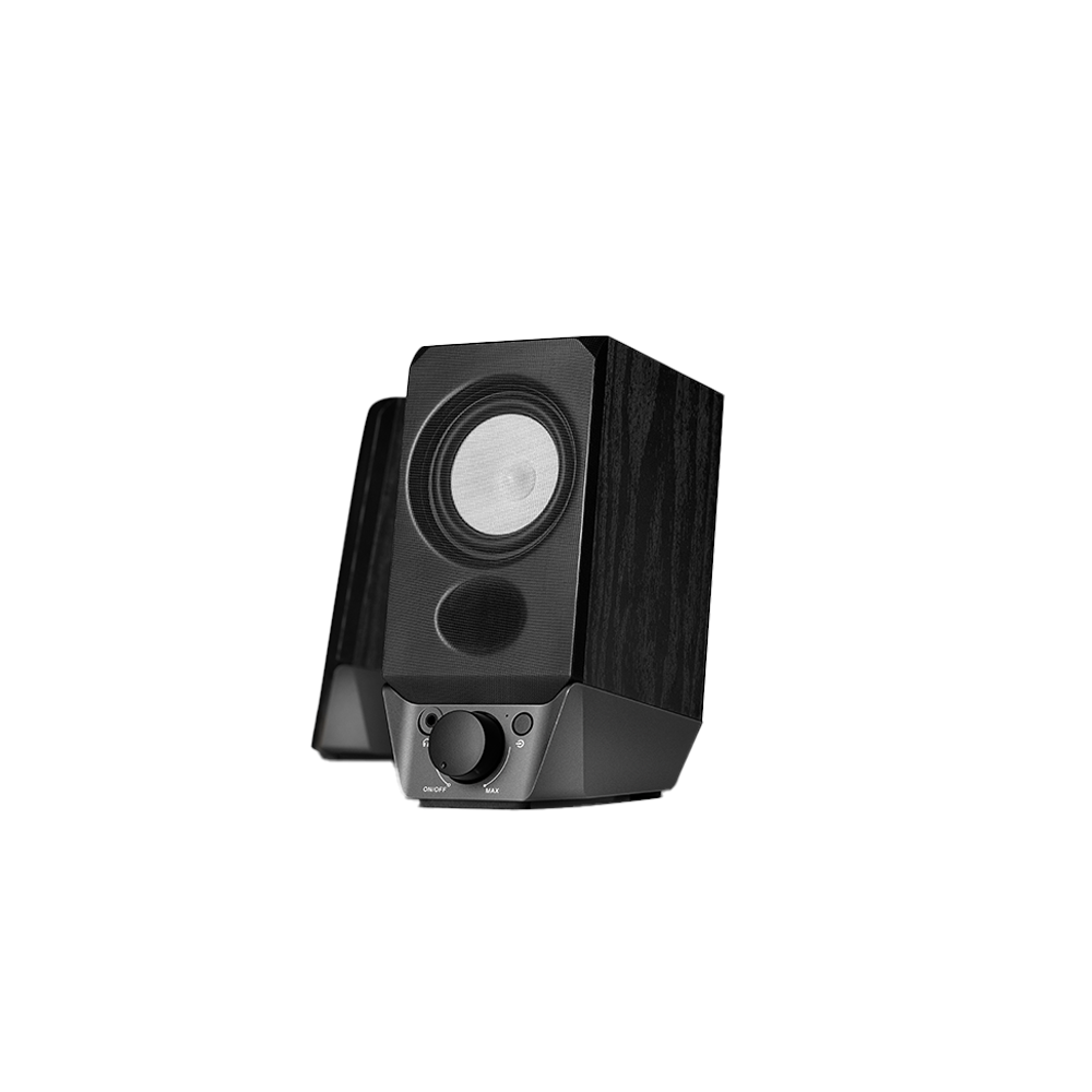 A large main feature product image of Edifier R19BT USB Bluetooth Speakers