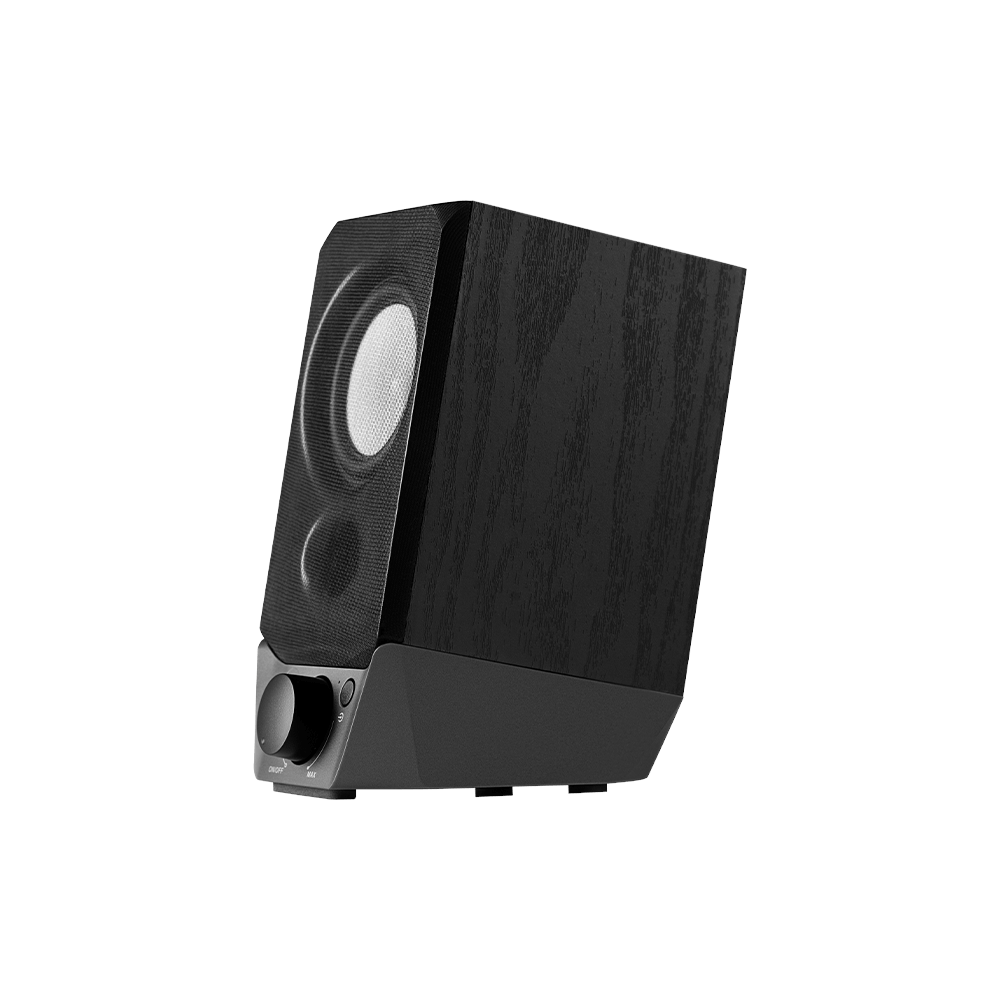 A large main feature product image of Edifier R19BT - USB Stereo Speakers (Black)