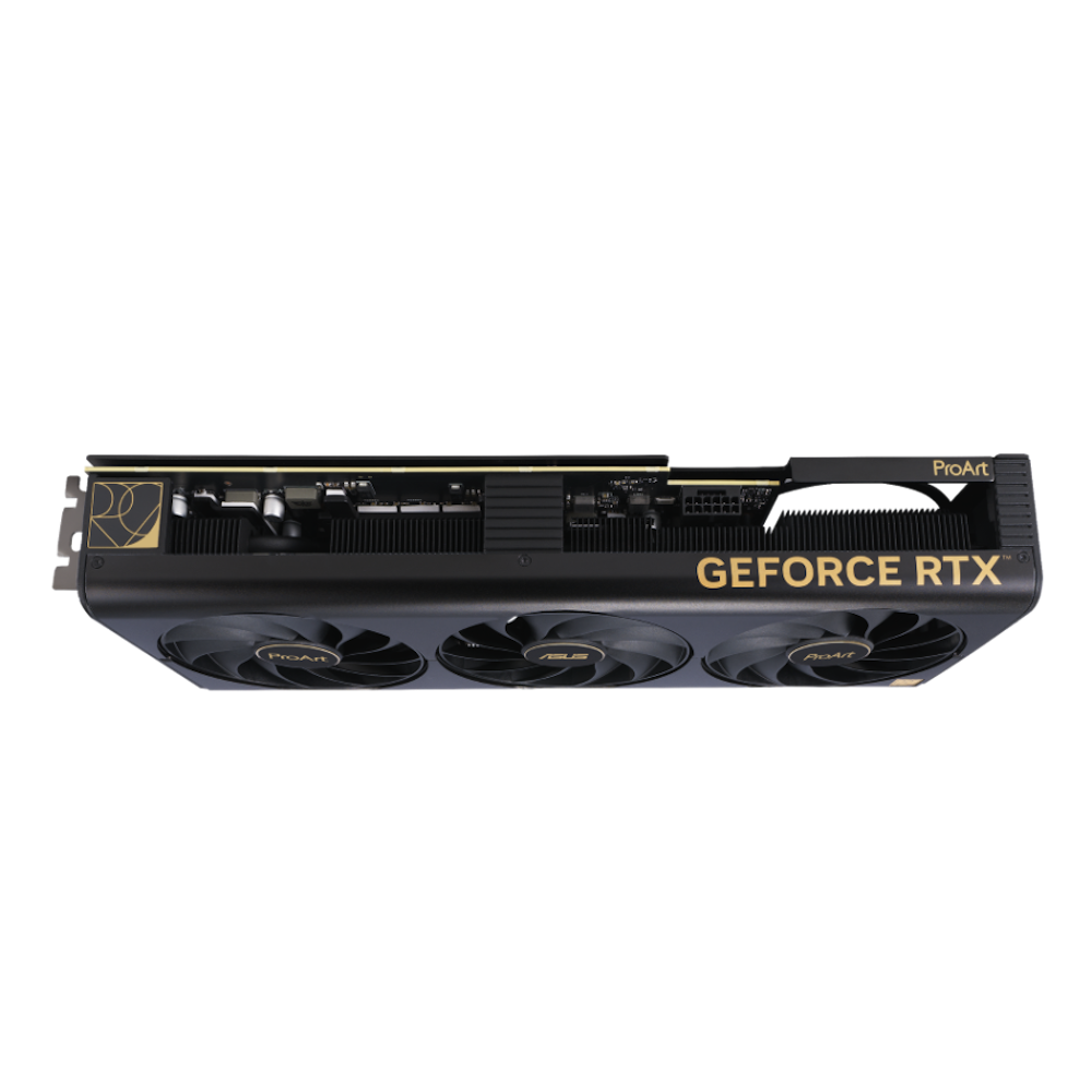 A large main feature product image of ASUS GeForce RTX 4080 SUPER ProArt OC 16GB GDDR6X 