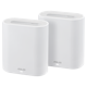 A small tile product image of ASUS ExpertWiFi EBM68 WiFi 6 Mesh Router - 2 Pack White