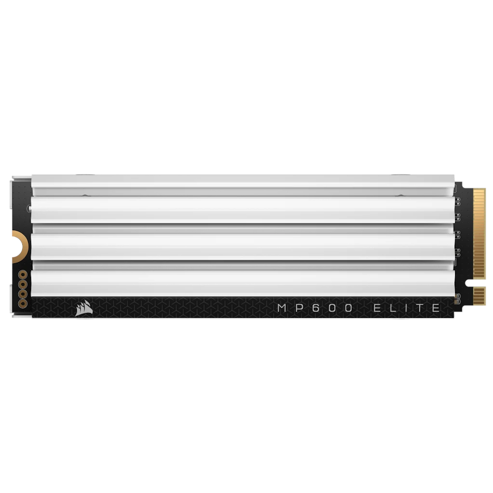 A large main feature product image of Corsair MP600 ELITE PCIe Gen4 NVMe M.2 SSD for PS5 - 1TB