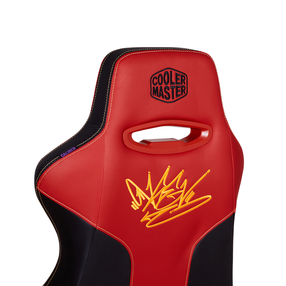 A large main feature product image of Cooler Master Caliber X2 Street Fighter 6 Gaming Chair - Ken Edition