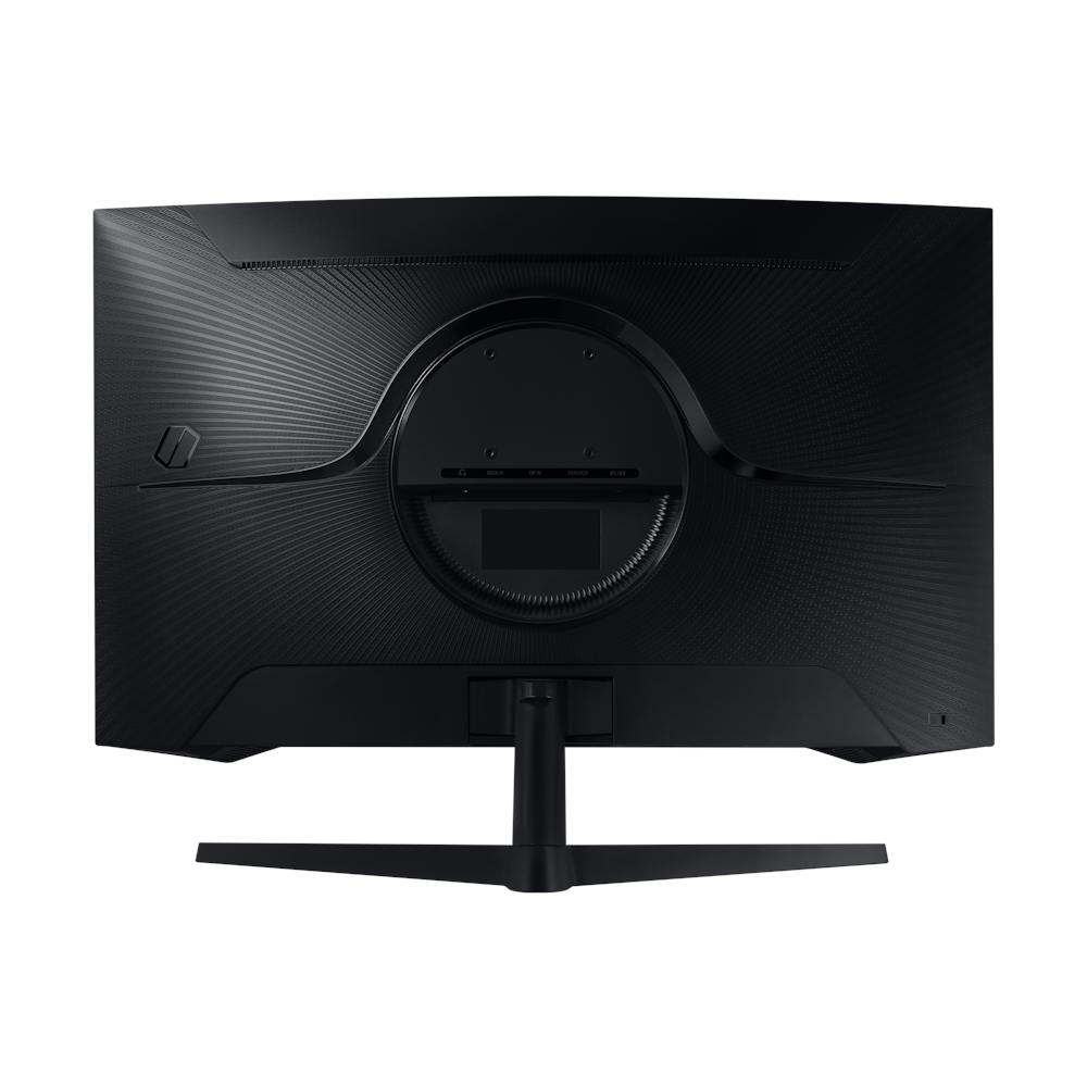 A large main feature product image of Samsung Odyssey G55C 32" Curved QHD 165Hz VA Monitor