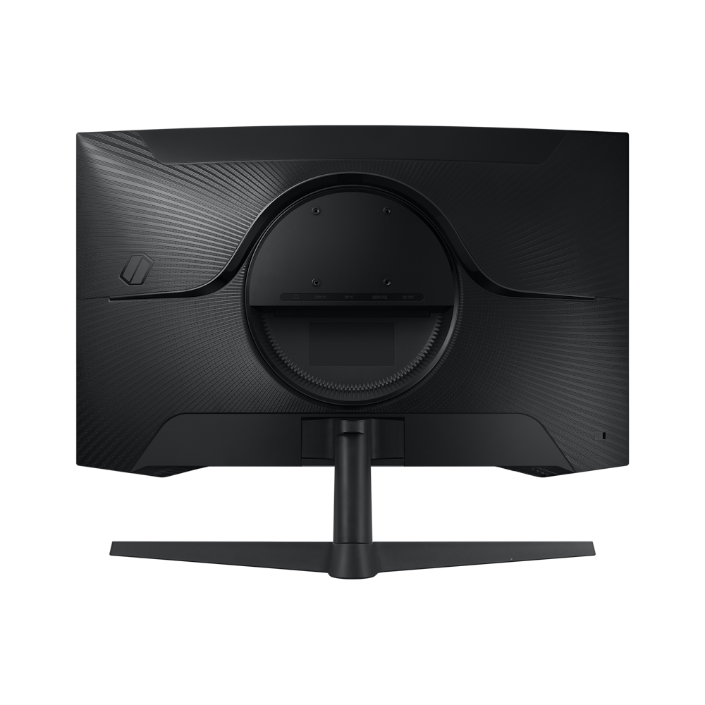 A large main feature product image of Samsung Odyssey G55C 27" Curved QHD 165Hz VA Monitor