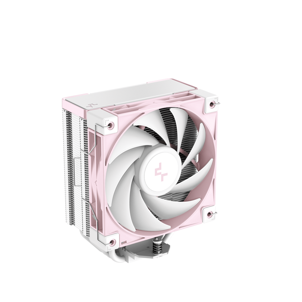 A large main feature product image of DeepCool AK400 CPU Cooler - Pink