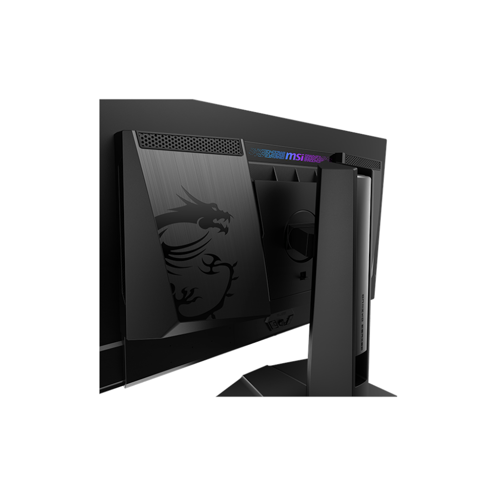A large main feature product image of MSI MPG 271QRX 27” WQHD 360Hz QD-OLED Monitor