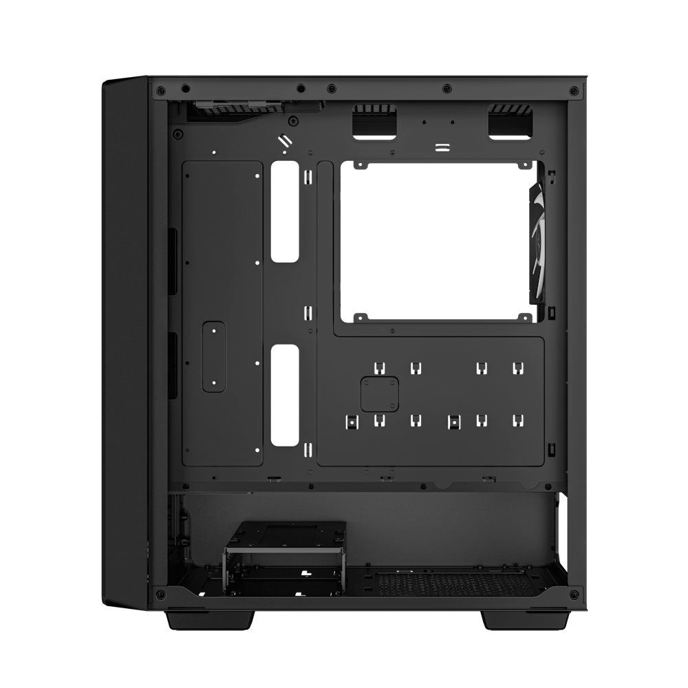 A large main feature product image of DeepCool CC560 V2 Mid Tower Case - Black