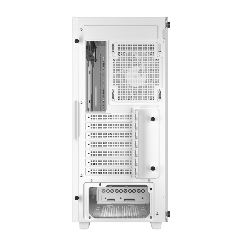 A large main feature product image of DeepCool CC560 V2 Mid Tower Case - White