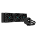 A product image of DeepCool LS720S Zero Dark 360mm AIO Liquid CPU Cooler - Black