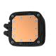 A small tile product image of DeepCool LS720S Zero Dark 360mm AIO Liquid CPU Cooler - Black
