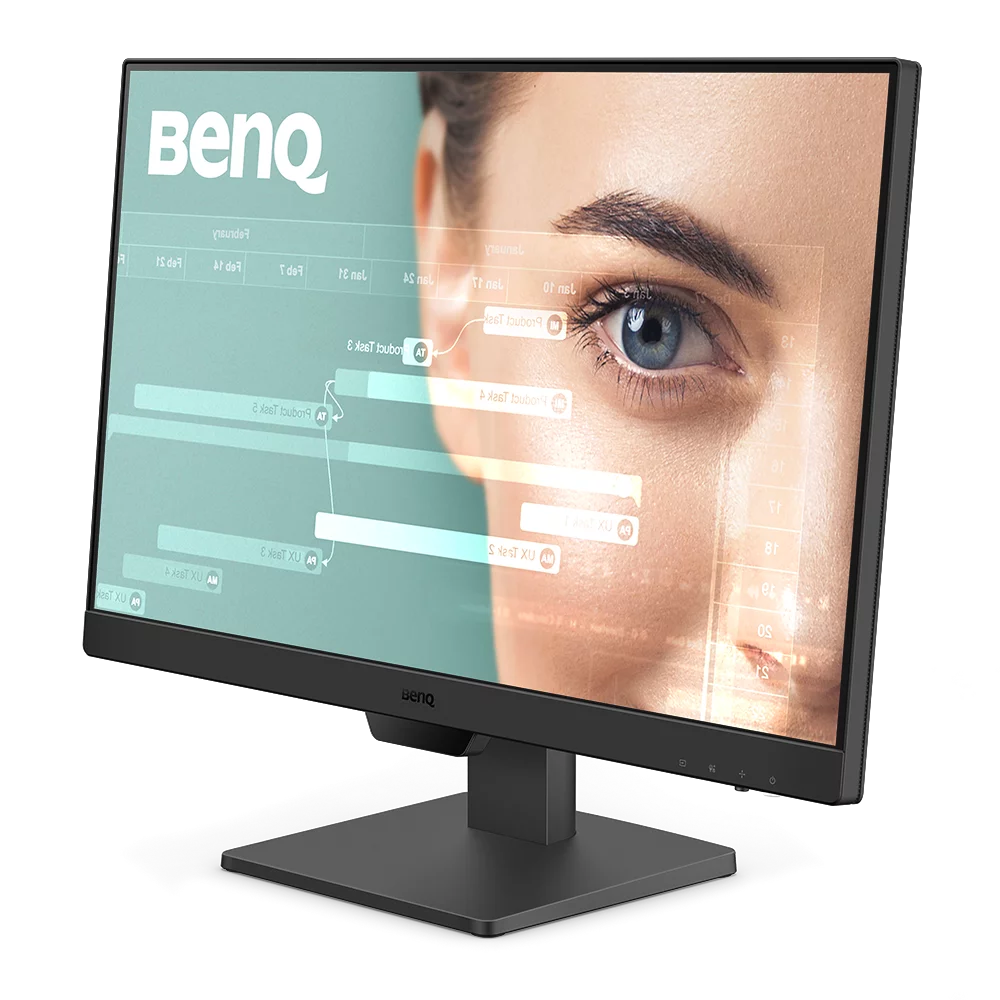 A large main feature product image of BenQ GW2490 - 23.8" 1080p 100Hz IPS Monitor