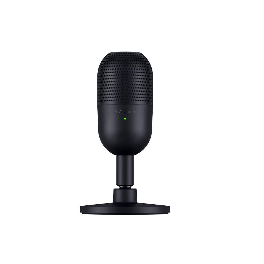 A large main feature product image of Razer Seiren V3 Mini - Ultra-Compact USB Microphone (Black)