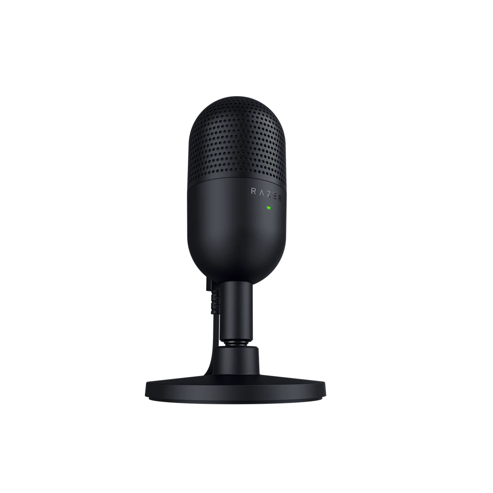 A large main feature product image of Razer Seiren V3 Mini - Ultra-Compact USB Microphone (Black)