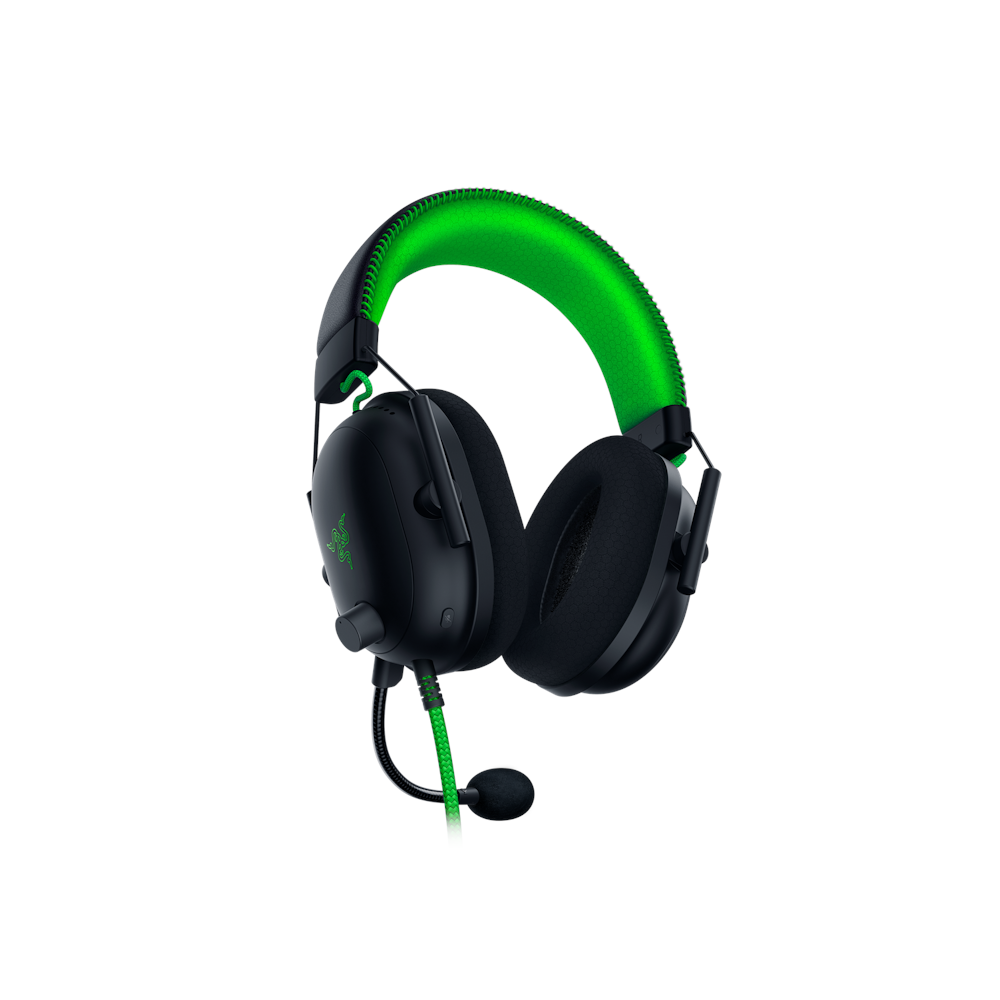 A large main feature product image of EX-DEMO Razer BlackShark V2 - Wired Gaming Headset + USB Sound Card - Special Edition