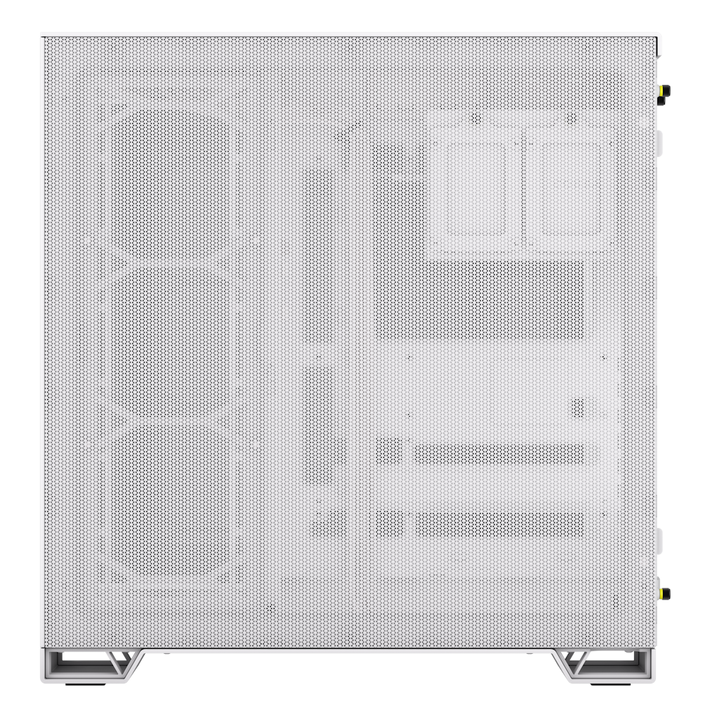 A large main feature product image of Corsair 6500X Tempered Glass Mid Tower Case - White