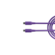 A small tile product image of Rode SuperSpeed USB-C to USB-C Cable 2m - Purple