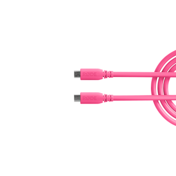 Product image of Rode SuperSpeed USB-C to USB-C Cable 2m - Pink - Click for product page of Rode SuperSpeed USB-C to USB-C Cable 2m - Pink