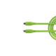 A small tile product image of Rode SuperSpeed USB-C to USB-C Cable 2m - Green