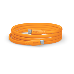 Product image of Rode USB-C to USB-C Cable 1.5m - Orange - Click for product page of Rode USB-C to USB-C Cable 1.5m - Orange