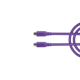 A small tile product image of Rode USB-C to USB-C Cable 1.5m - Purple