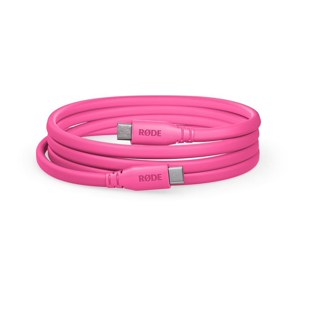 Rode USB-C to USB-C Cable 1.5m - Pink