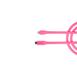 Product image of Rode USB-C to Lightning Cable 1.5m - Pink - Click for product page of Rode USB-C to Lightning Cable 1.5m - Pink