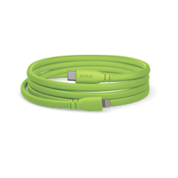 Product image of Rode USB-C to Lightning Cable 1.5m - Green - Click for product page of Rode USB-C to Lightning Cable 1.5m - Green