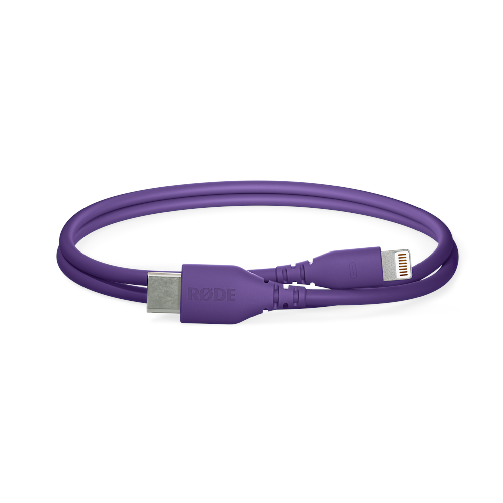 Rode USB-C to Lightning Cable 30cm - Purple