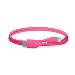 Product image of Rode USB-C to Lightning Cable 30cm - Pink - Click for product page of Rode USB-C to Lightning Cable 30cm - Pink