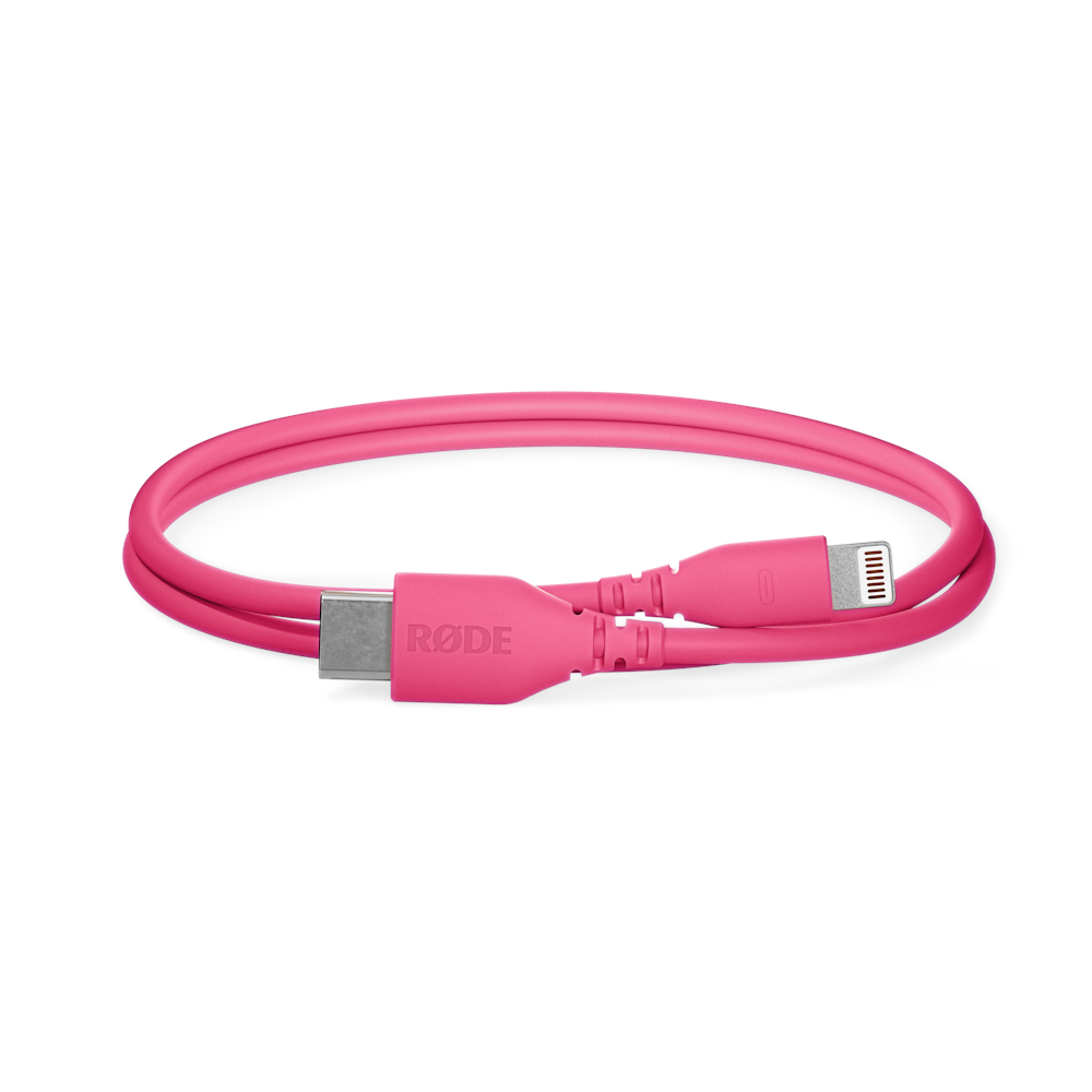 Rode USB-C to Lightning Cable 30cm - Pink