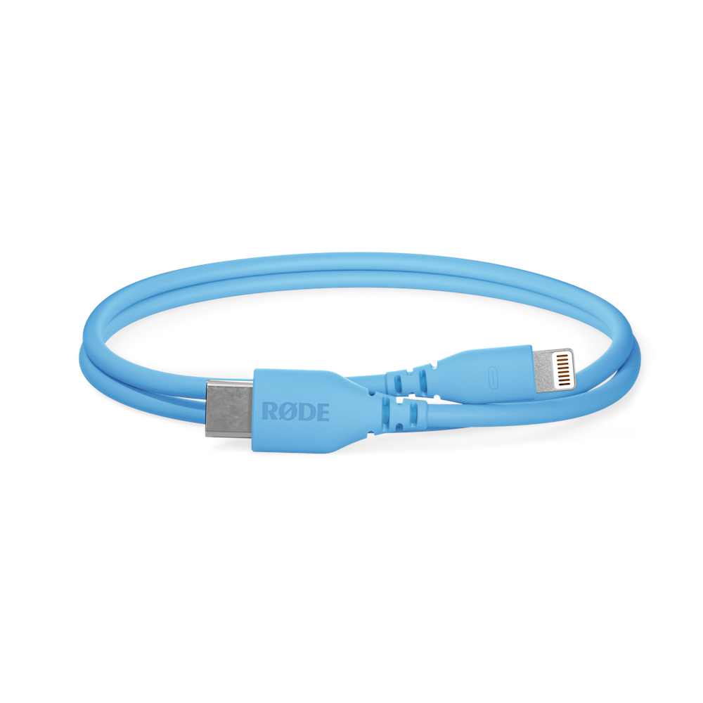 Rode USB-C to Lightning Cable 30cm - Blue