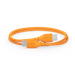 A product image of Rode USB-C to USB-C Cable 30cm - Orange