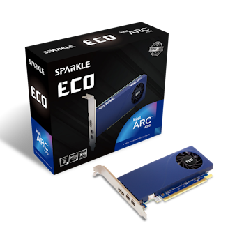Product image of SPARKLE Intel Arc A310 ECO 4GB GDDR6 - Click for product page of SPARKLE Intel Arc A310 ECO 4GB GDDR6