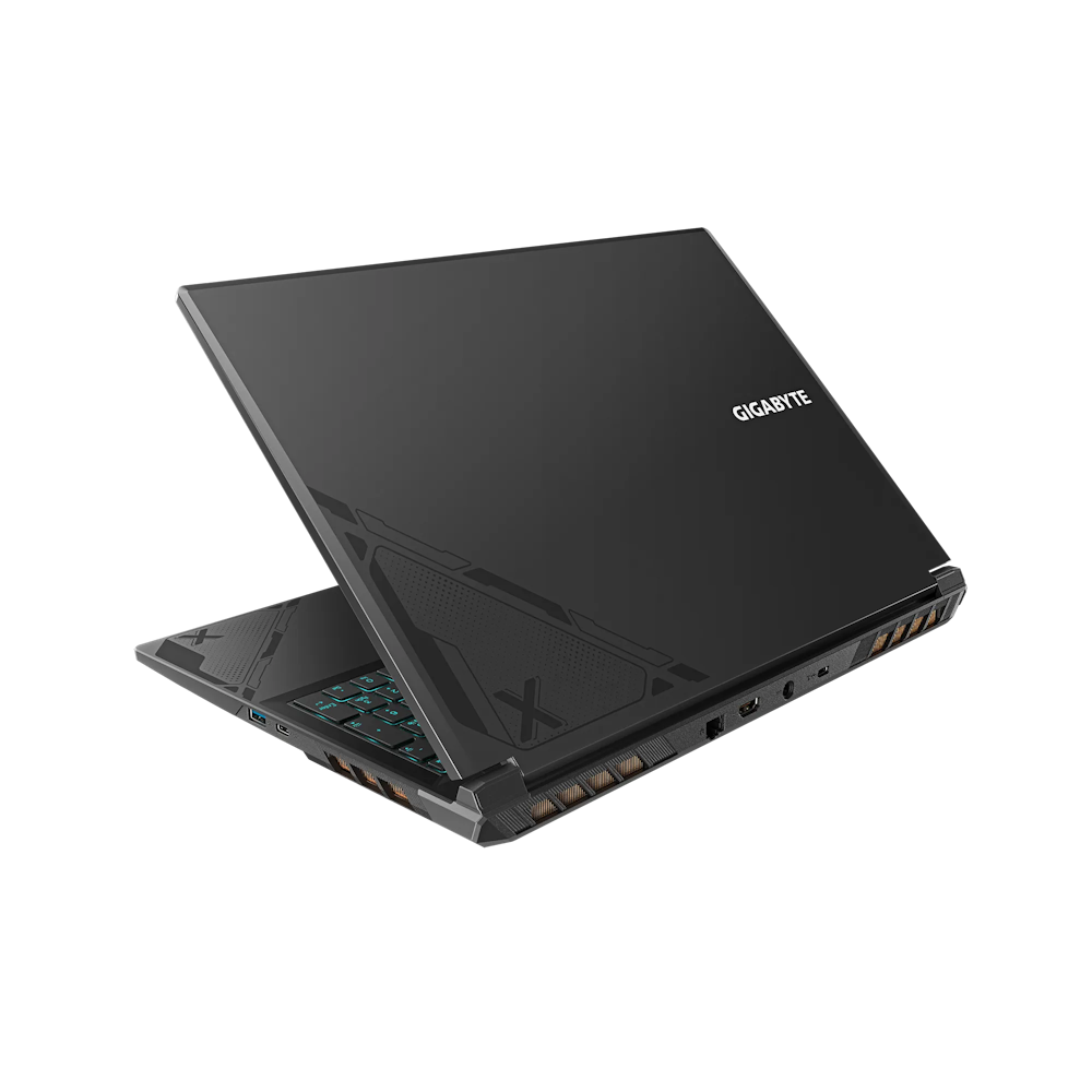 A large main feature product image of Gigabyte G6X (9KG) - 16" 165Hz, 13th Gen i7, RTX 4060, 16GB/1TB - Win 11 Gaming Notebook