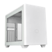 A product image of Cooler Master MasterBox NR200P V2 SFF 18.2L Mini-ITX Case (White)