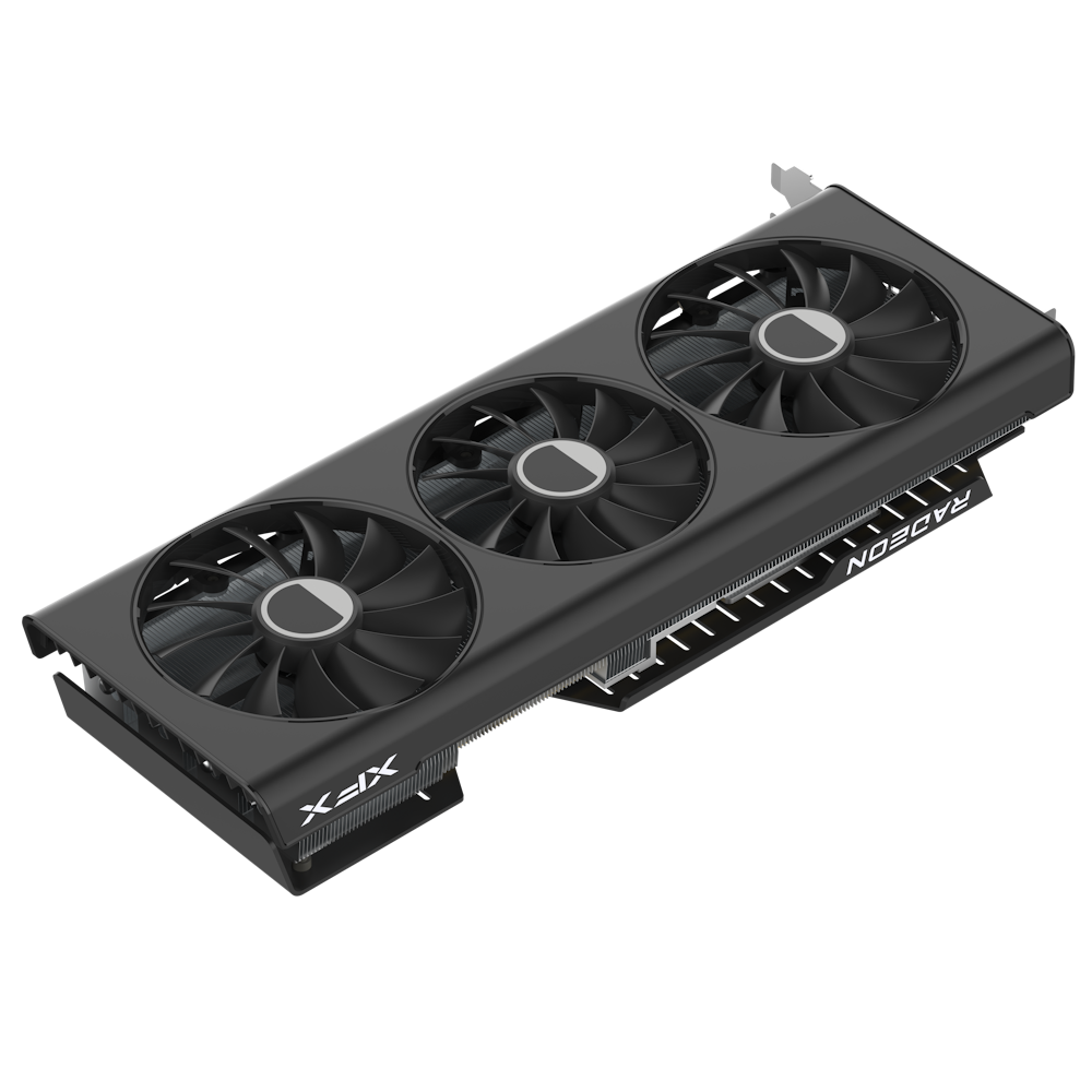 A large main feature product image of XFX Radeon RX 7900 GRE 16GB GDDR6
