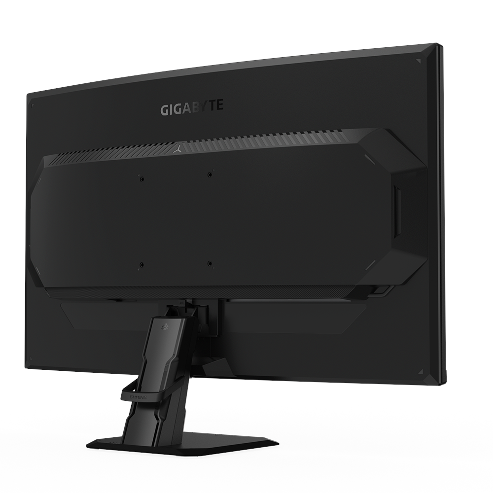 A large main feature product image of Gigabyte GS27FC 27" Curved FHD 180Hz VA Monitor