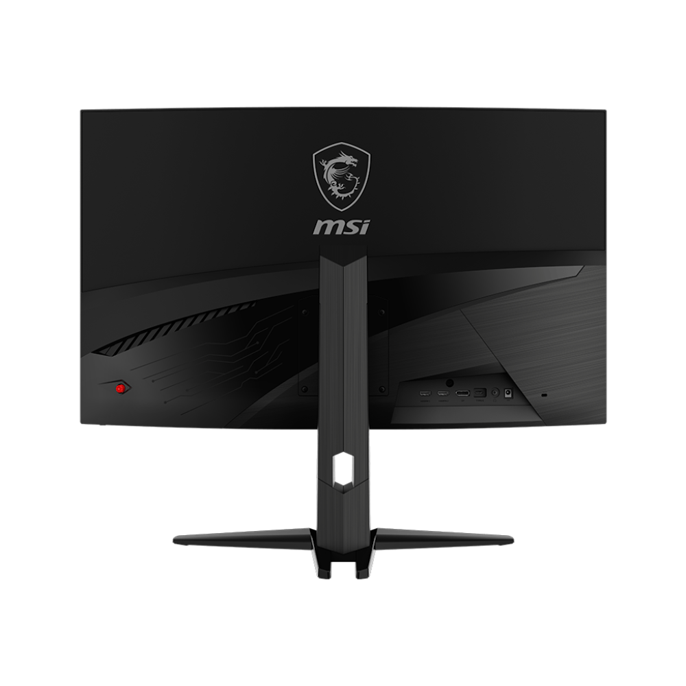 A large main feature product image of MSI MAG 321CUP 32" Curved 4K 160Hz VA Monitor