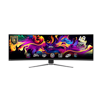 Product image of MSI MPG MPG 491CQP 49" Curved 144Hz QD-OLED Monitor - Click for product page of MSI MPG MPG 491CQP 49" Curved 144Hz QD-OLED Monitor