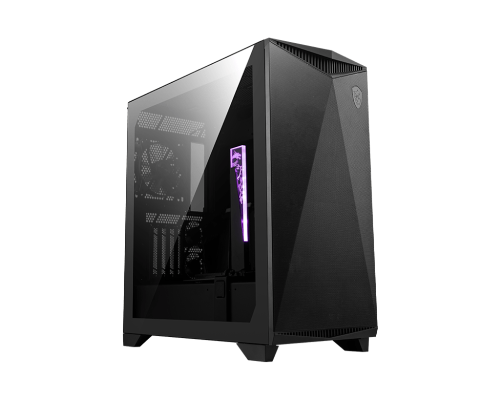 A large main feature product image of EX-DEMO MSI MPG Gungnir 300P Airflow Mid Tower Case - Black