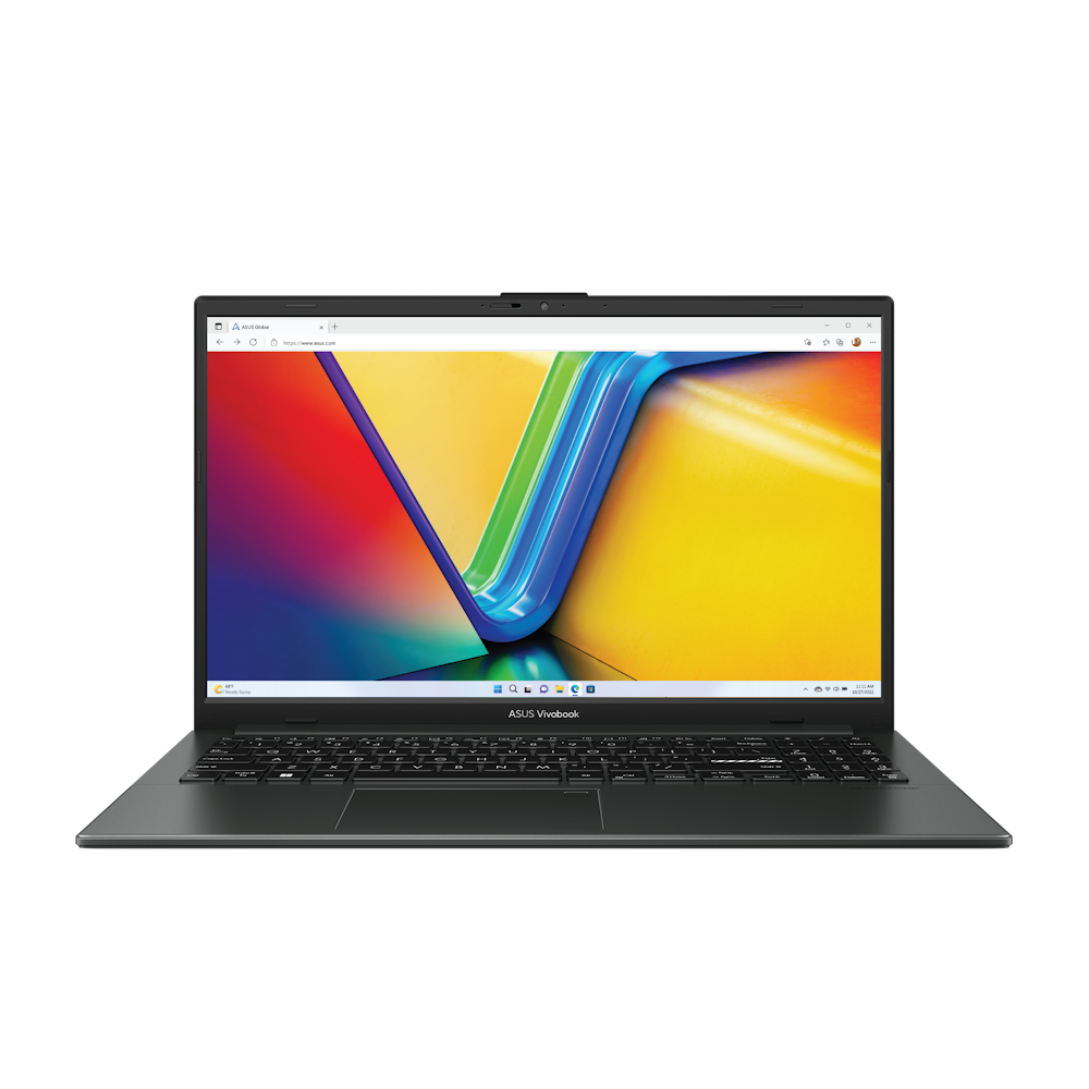 A large main feature product image of ASUS Vivobook Go 15 (E1504) - 15.6" Ryzen 5, 16GB/512GB - Win 11 Notebook