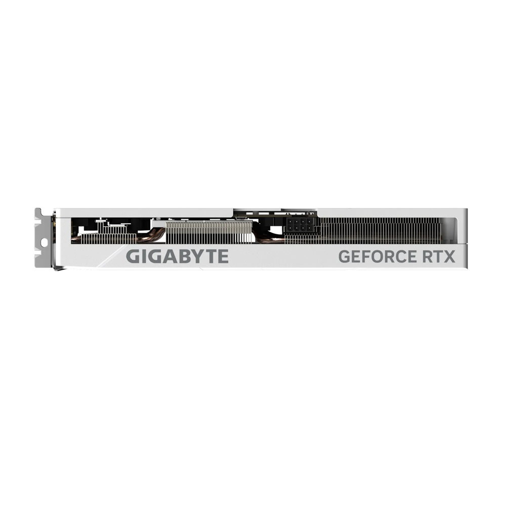 A large main feature product image of Gigabyte GeForce RTX 4060 Ti Eagle OC Ice 8GB GDDR6