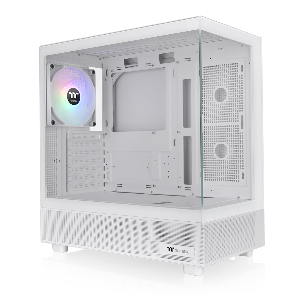 A large main feature product image of Thermaltake View 270 TG - ARGB Mid Tower Case (Snow)