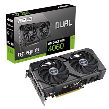 Product image of ASUS GeForce RTX 4060 Dual EVO OC 8GB GDDR6 - Click for product page of ASUS GeForce RTX 4060 Dual EVO OC 8GB GDDR6