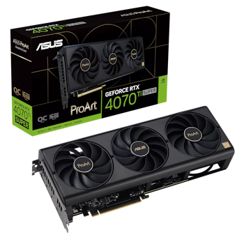 Product image of ASUS GeForce RTX 4070 Ti SUPER ProArt OC 16GB GDDR6X - Click for product page of ASUS GeForce RTX 4070 Ti SUPER ProArt OC 16GB GDDR6X