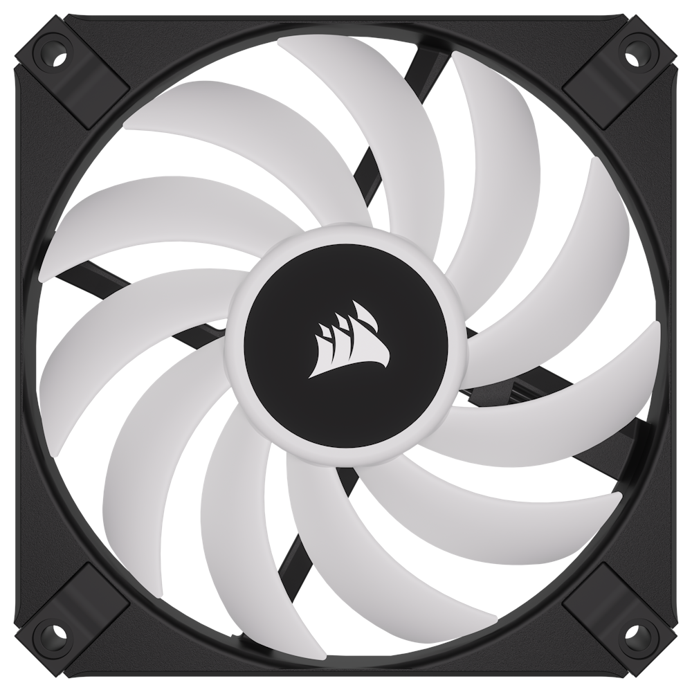 A large main feature product image of EX-DEMO Corsair iCUE AF120 RGB Slim 120mm PWM Fan - Single Pack