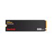 A product image of SanDisk Extreme PCIe Gen4 NVMe M.2 SSD - 500GB