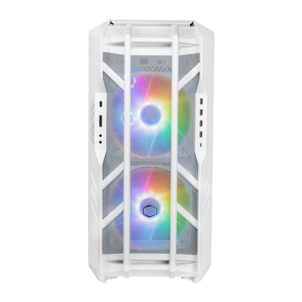 A large main feature product image of Cooler Master HAF 700 Full Tower Case - White