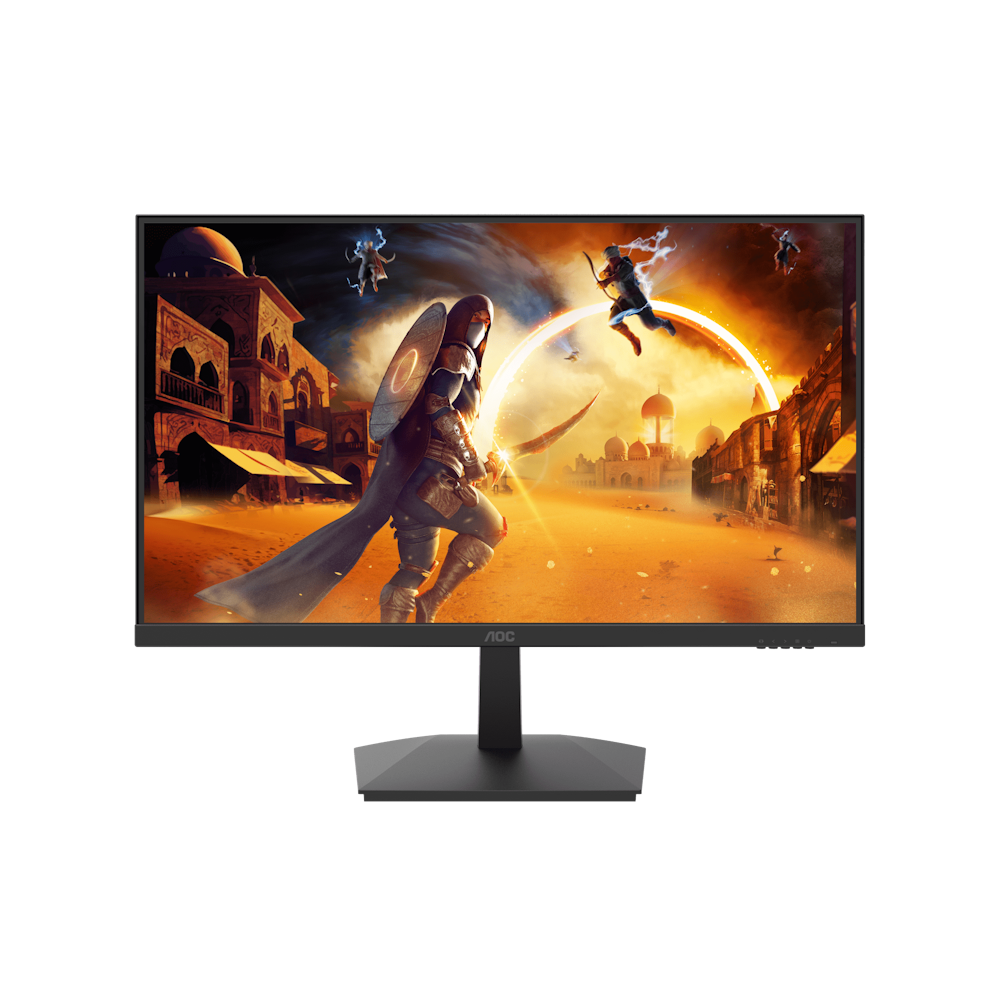 A large main feature product image of AOC Gaming 27G15N - 27" FHD 180Hz VA Monitor 