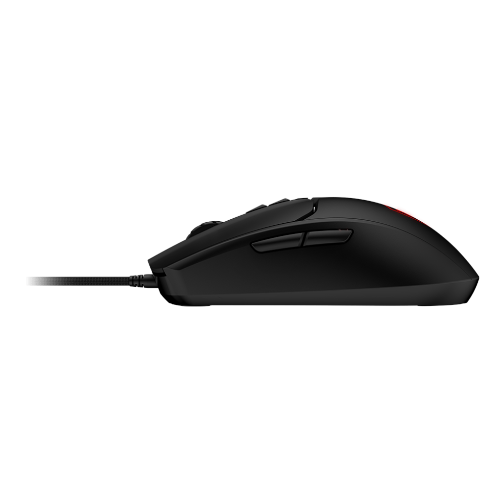 A large main feature product image of MSI Forge GM100 Gaming Mouse
